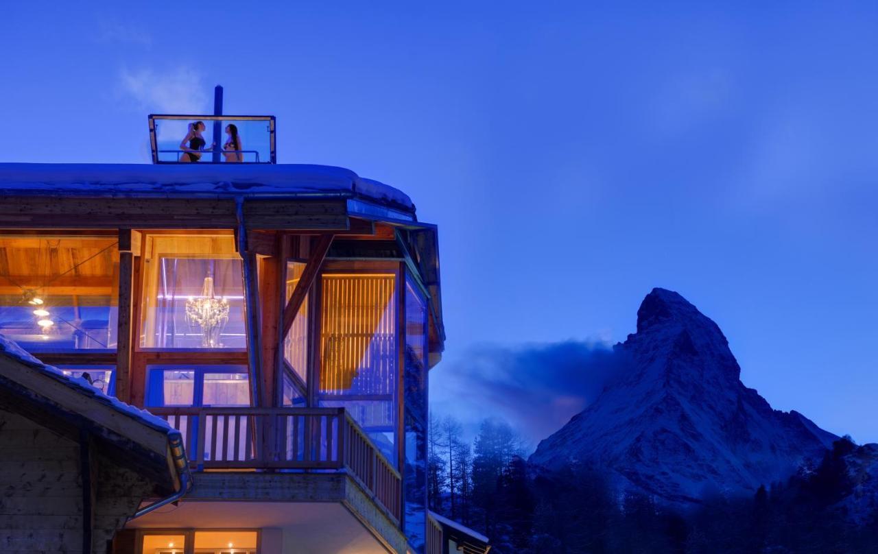 Backstage Hotel Chalet Rooms Zermatt Exterior foto